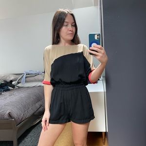 Color blocked Romper by Rachel Roy Size: XS